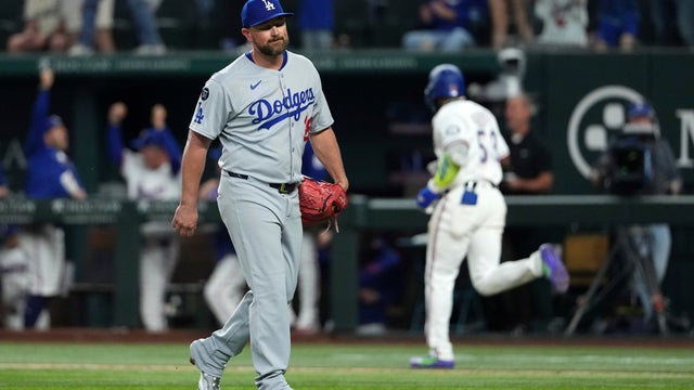 Dodgers Rangers Baseball 