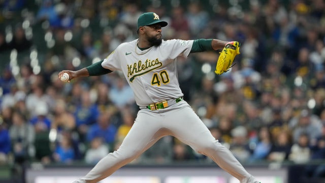 Athletics Brewers Baseball 