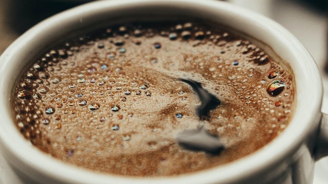 Close-up of coffee cup,Indonesia 