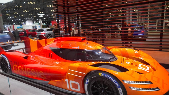 Carmakers Show Off Their Newest Models At New York International Auto Show 