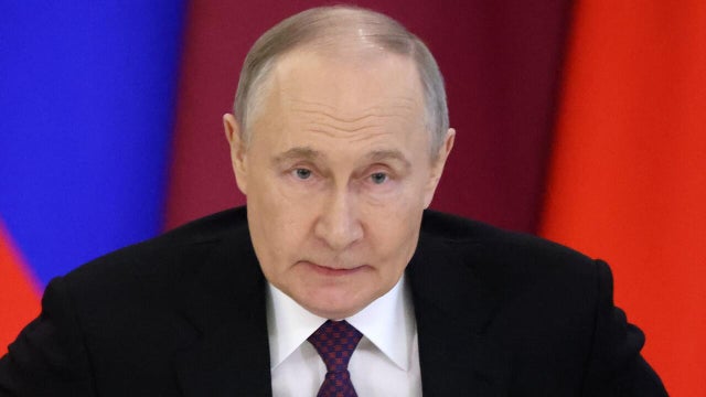 Russian President Vladimir Putin Meets With Emir Of Qatar In Mocow