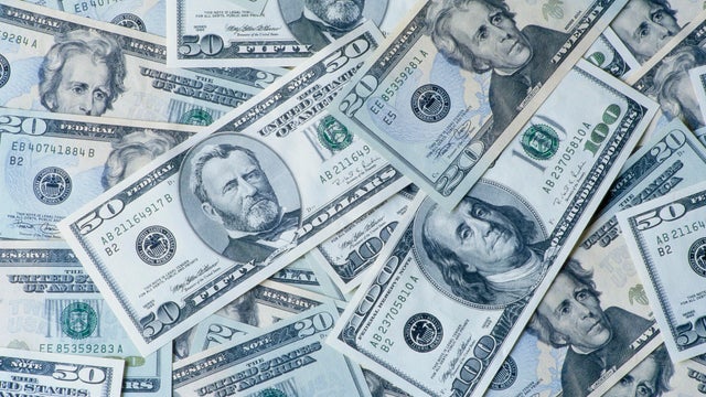 Various American Dollar Bills 